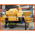 supply trailer concrete mixer and pump 30 m3/h output easy to move